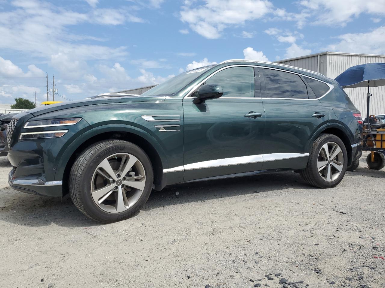2021 Genesis GV80, VIN KMUHB4SB3MU035713 — Front end