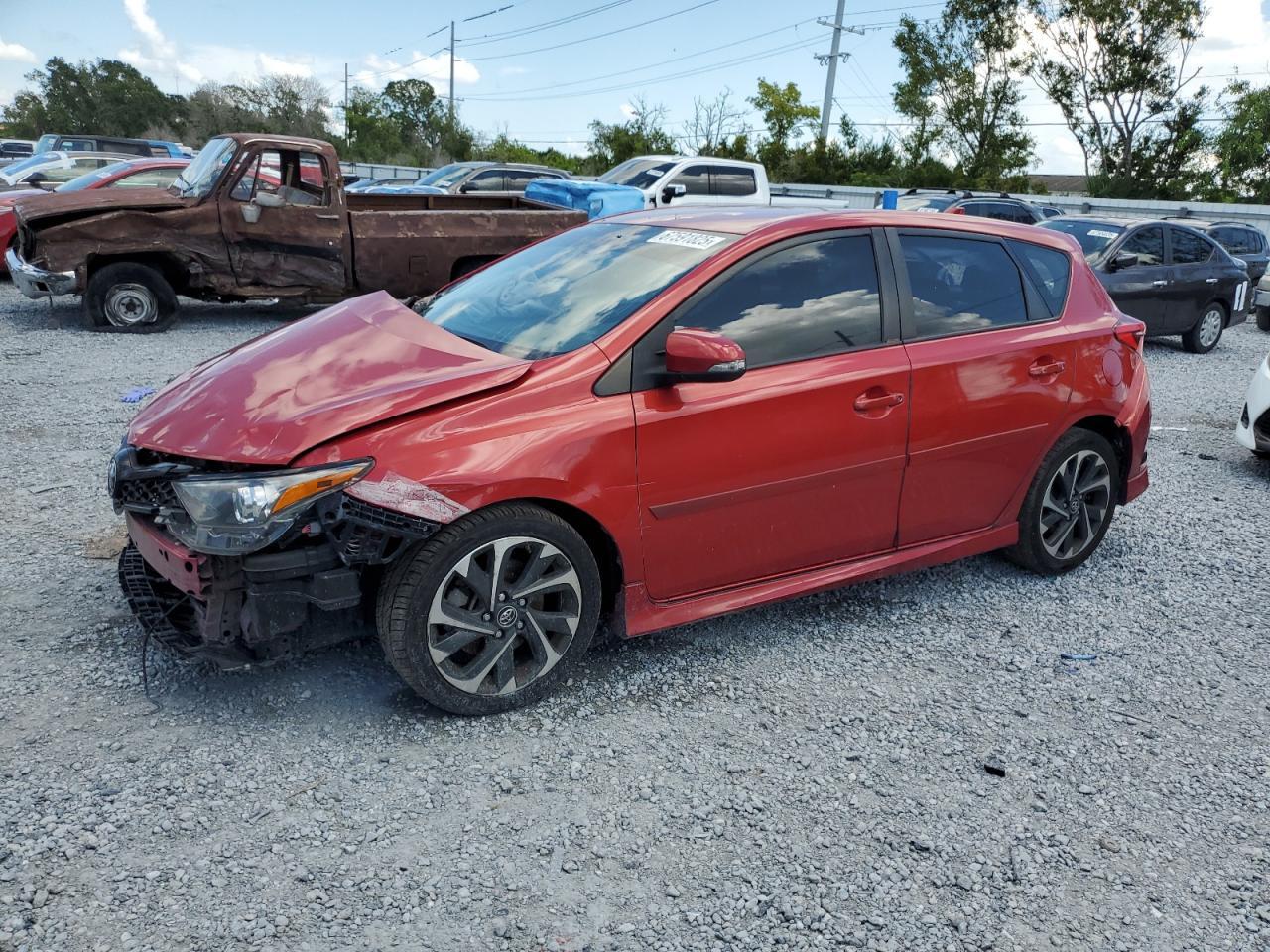 2018 Toyota Corolla, VIN JTNKARJE4JJ570823 — Front end