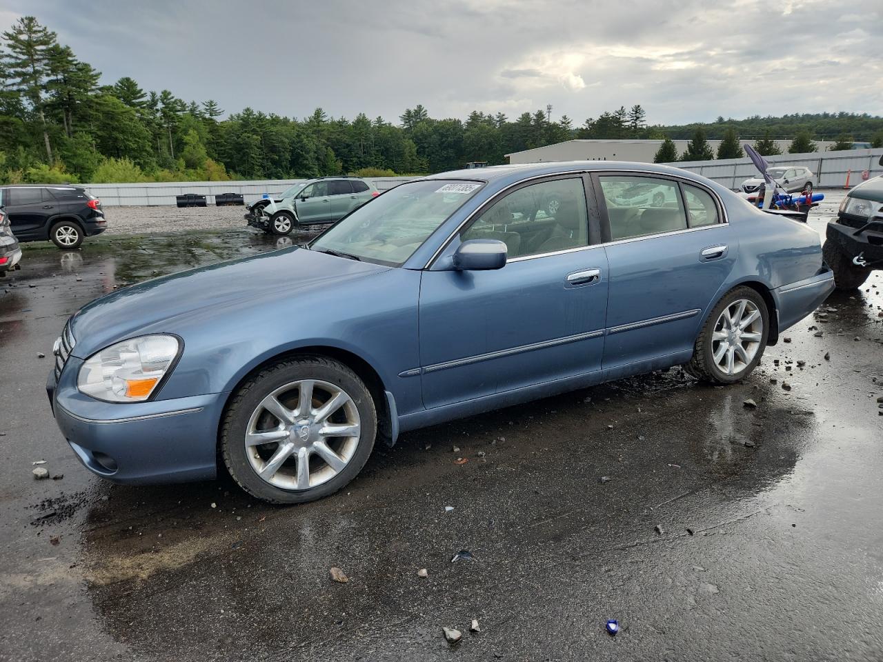2005 Infiniti Q45, VIN JNKBF01A45M100079 — Зад