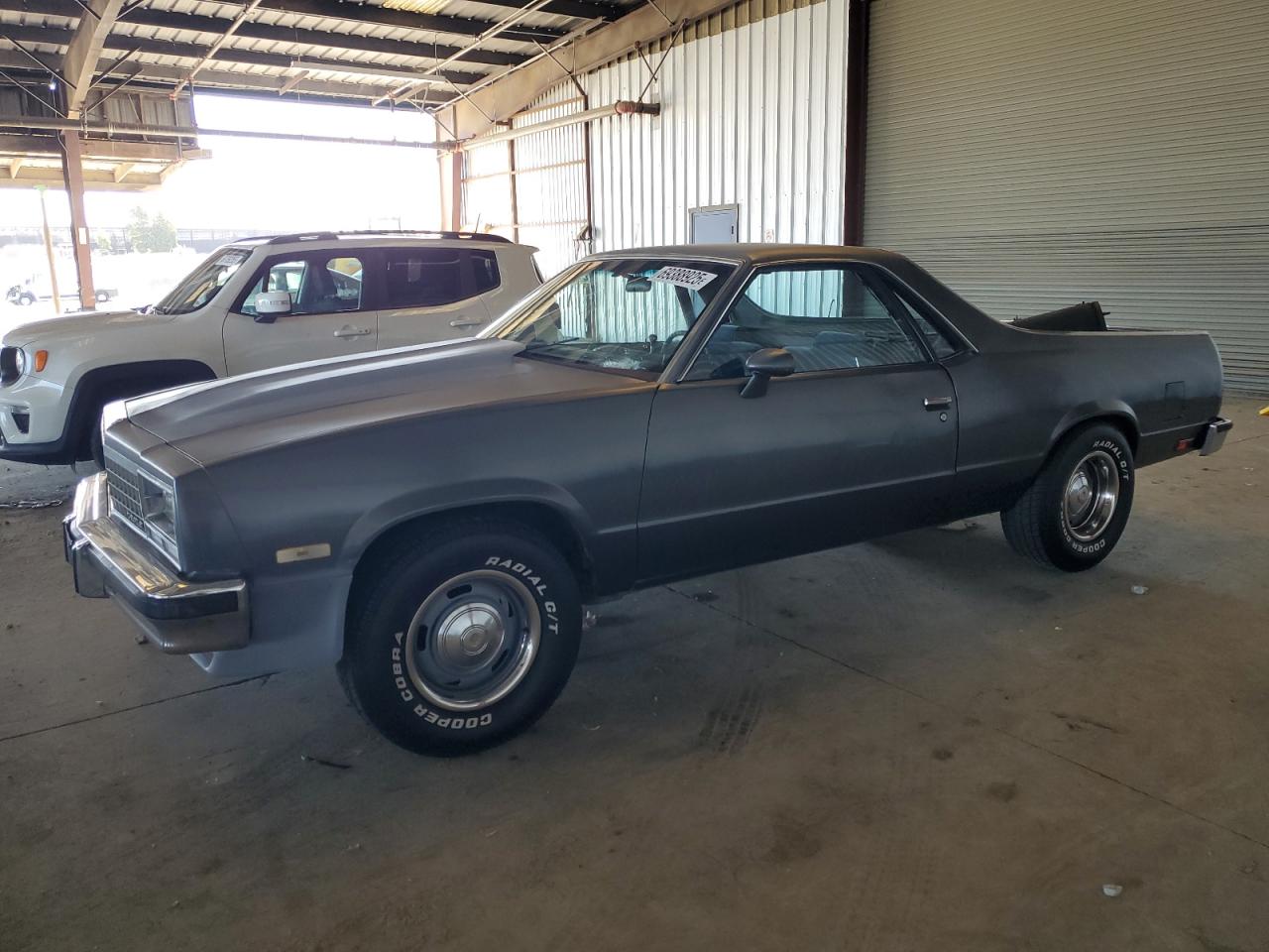 1985 Chevrolet El Camino, VIN CA944229 — Vandalism
