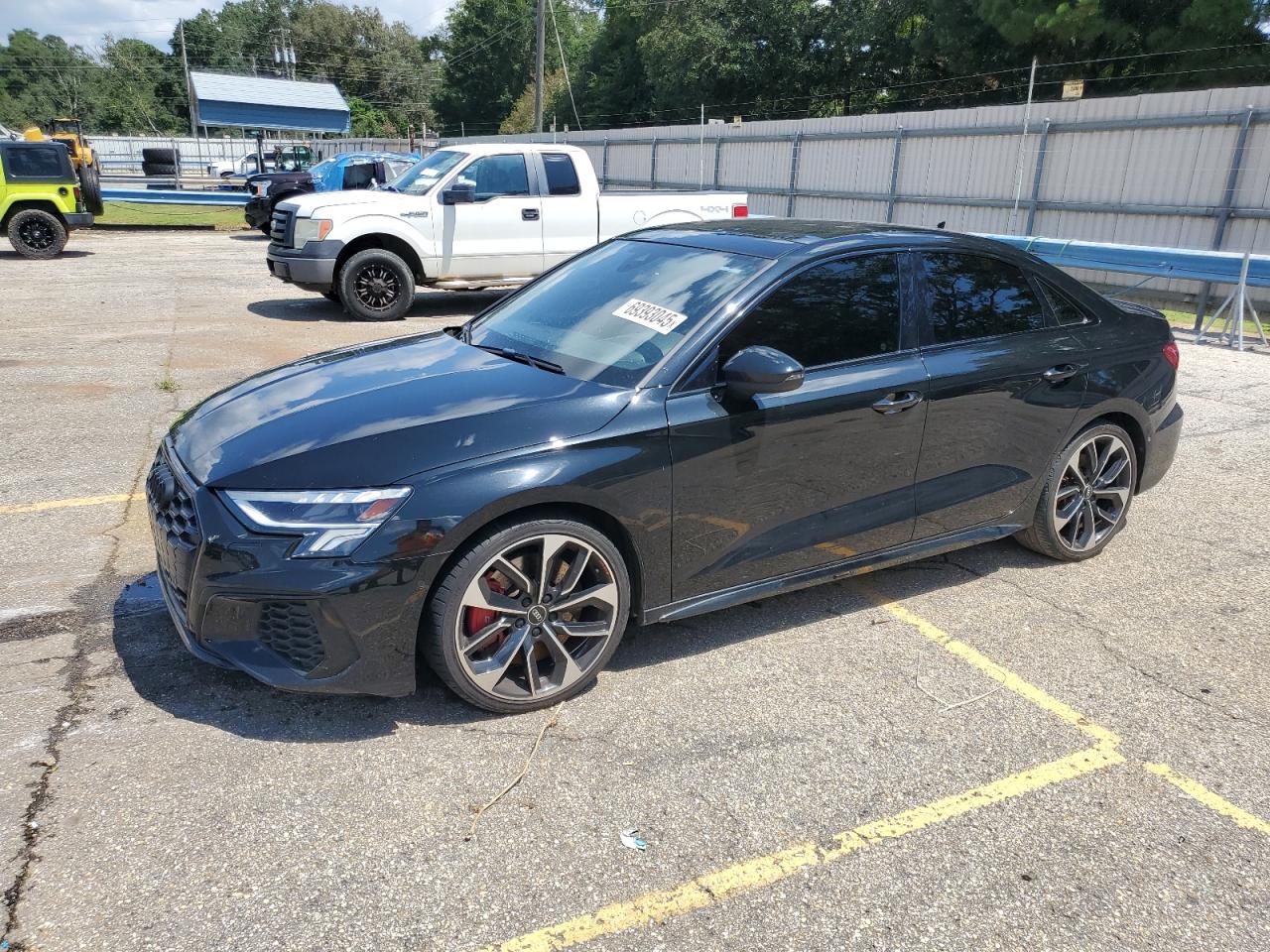 2022 Audi S3 Premium Plus, VIN WAUH3DGY7NA004851 — Undercarriage