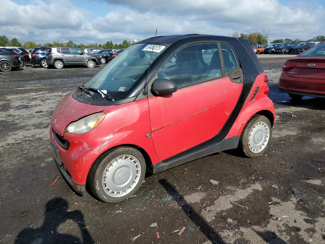 2012 Smart fortwo Pure, VIN WMEEJ3BA8CK562524 — Minor dents and scratches