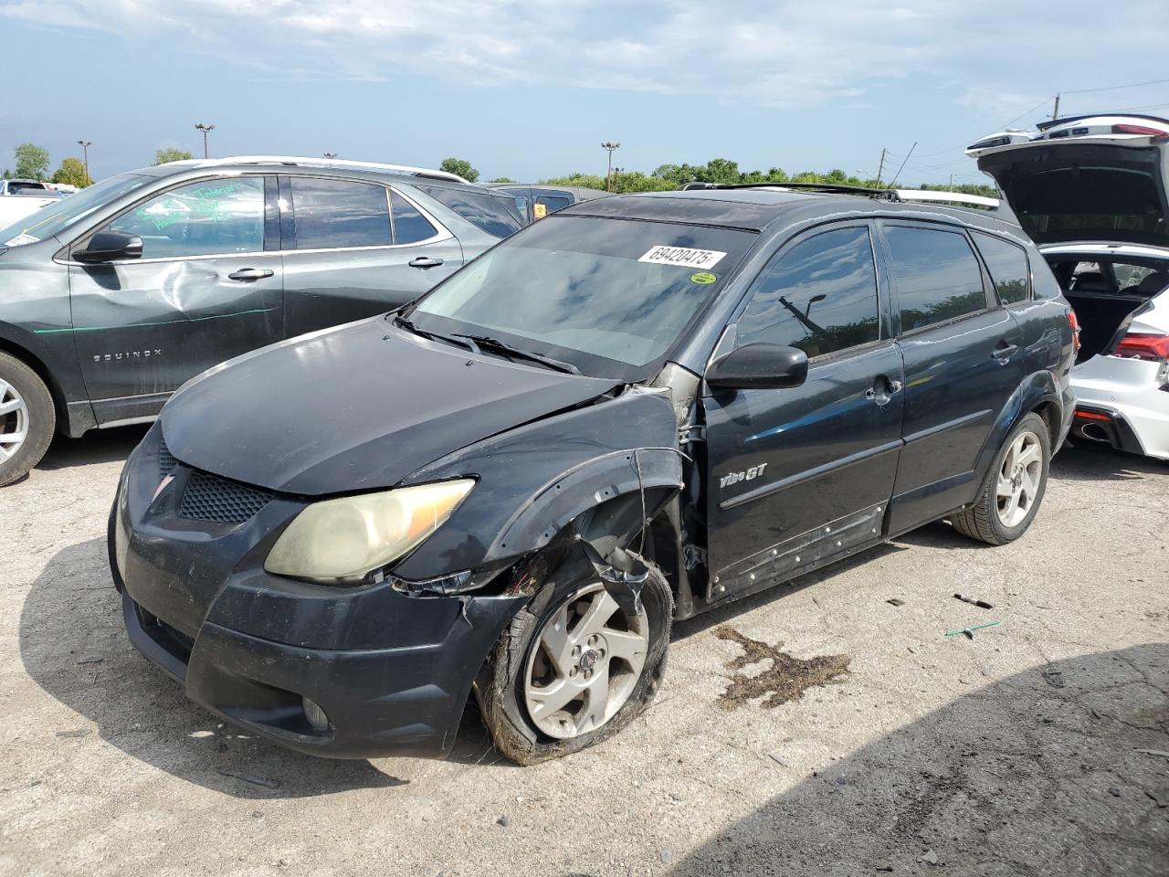 2003 Pontiac Vibe GT, VIN 5Y2SN62L73Z446120 — Undercarriage