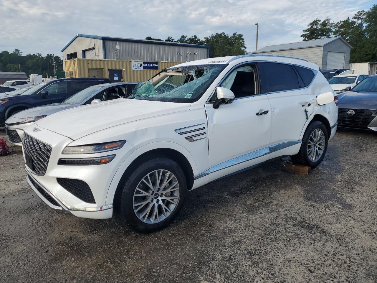 2025 Genesis GV80 Standard, VIN KMUHFESB4SU242568 — Side