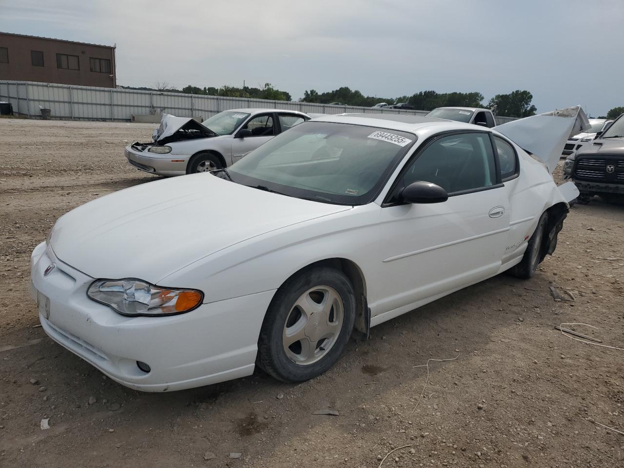 2000 Chevrolet Monte Carlo SS, VIN 2G1WX12K8Y9340212 — Rear end