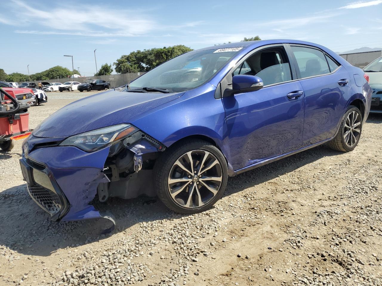 2018 Toyota Corolla L, VIN 5YFBURHE3JP779306 — Front end