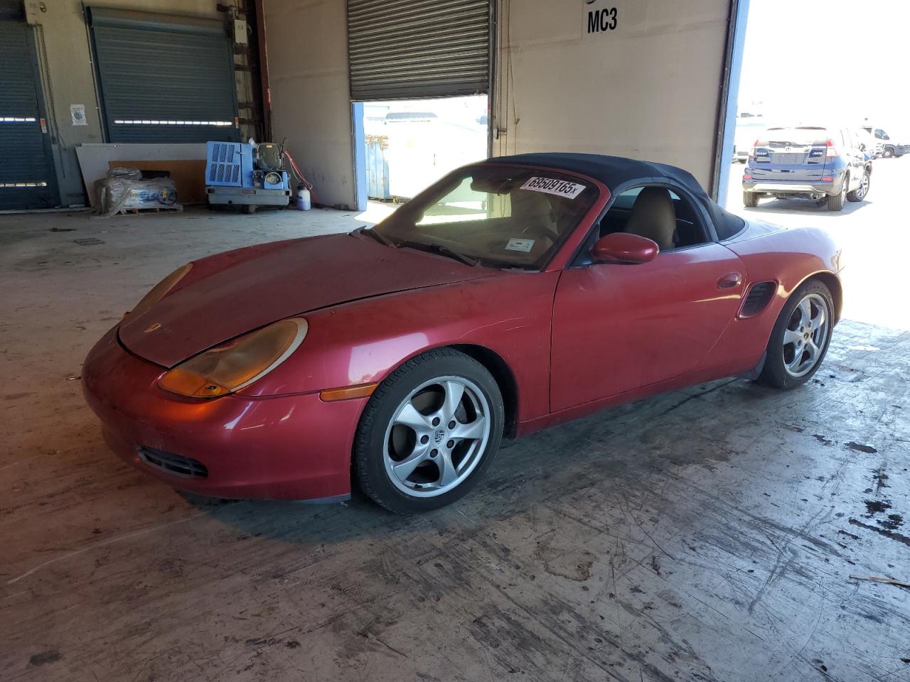 2001 Porsche Boxster, VIN WP0CA29821U625928 — Механическое