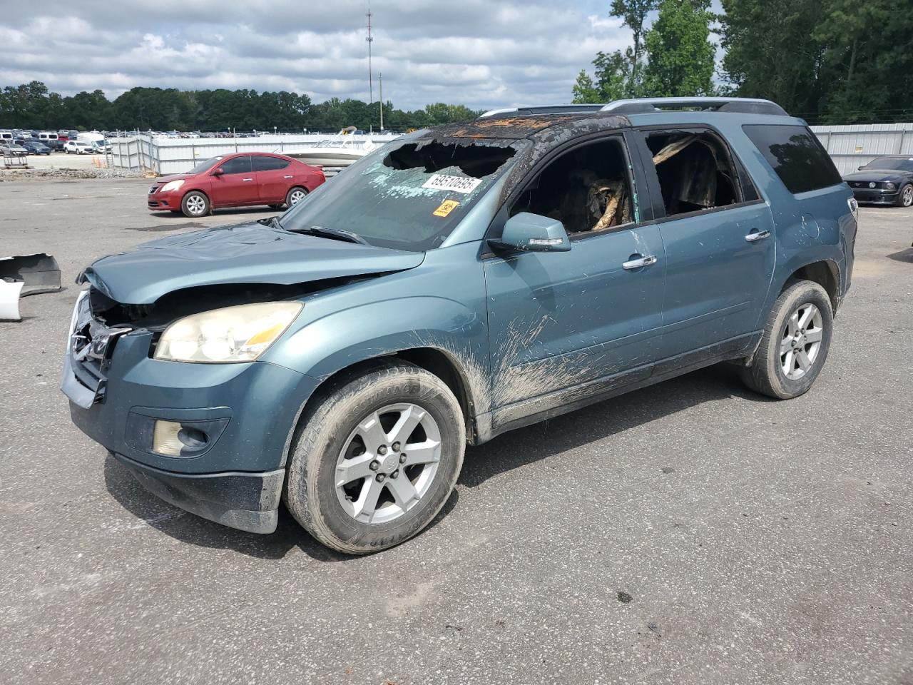 2009 Saturn Outlook XE, VIN 5GZER13D39J122681 — Burn