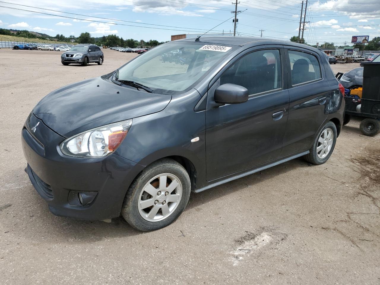 2015 Mitsubishi Mirage ES, VIN ML32A4HJ3EH003111 — Minor dents and scratches