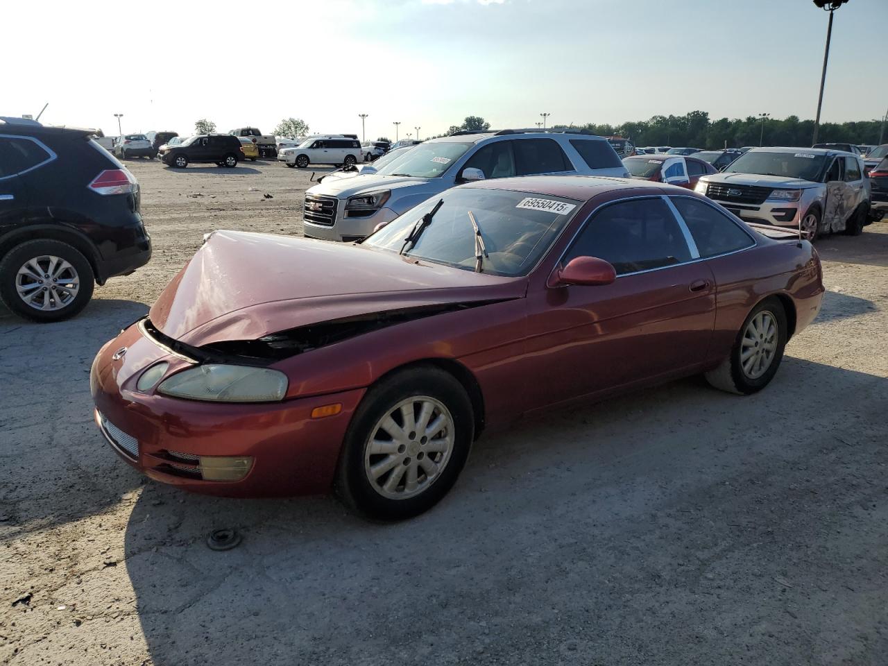 1992 Lexus SC 400, VIN JT8UZ30C8N0002863 — Front end