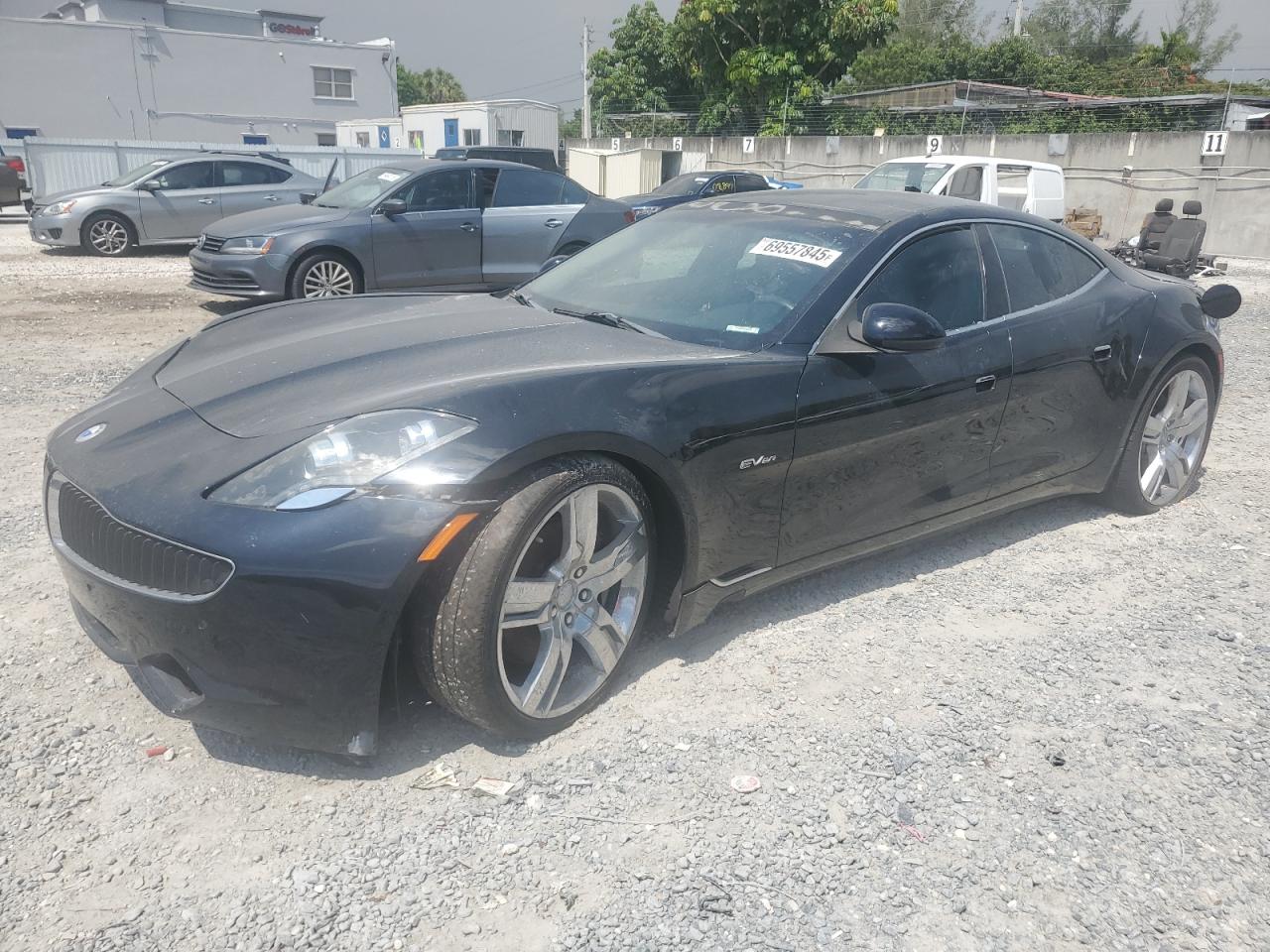 2012 Fisker Karma, VIN YH4K12AA9CA000432 — Front end