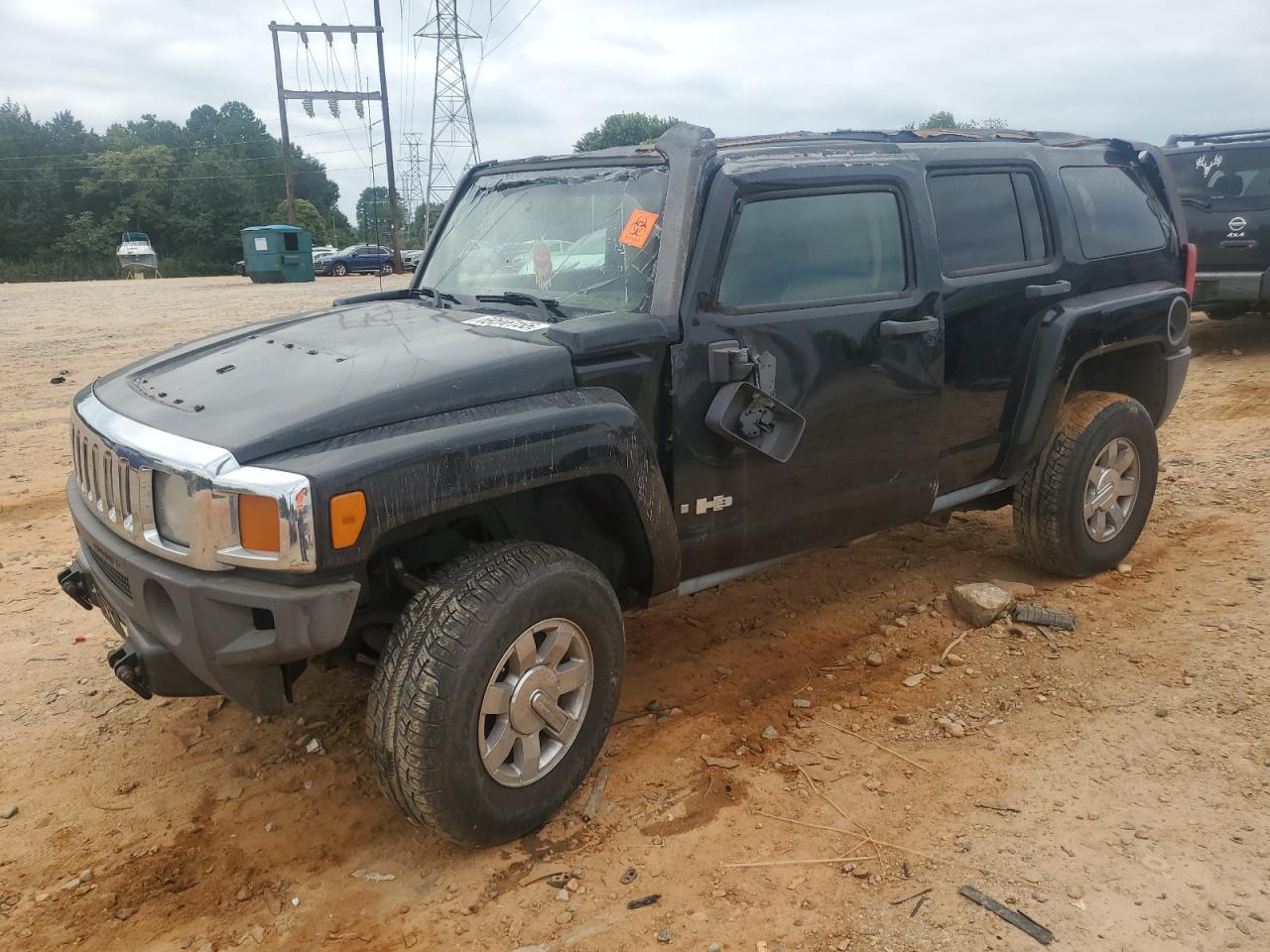 2006 Hummer H3, VIN 5GTDN136468109508 — Rollover