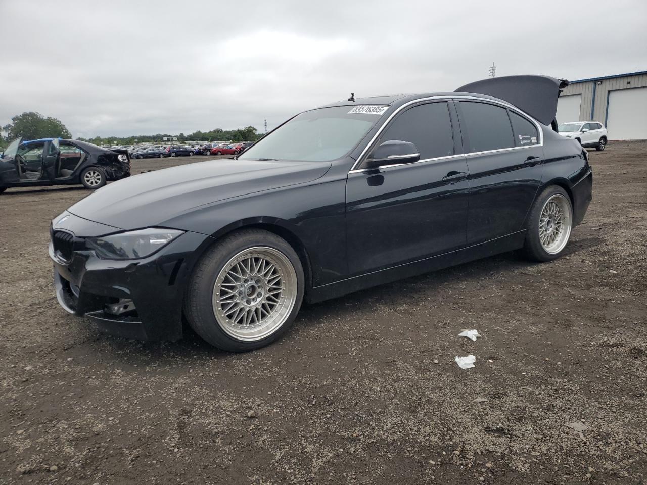 2014 BMW 3 Series 328i xDrive, VIN WBA3B5C5XEP543881 — Rear end