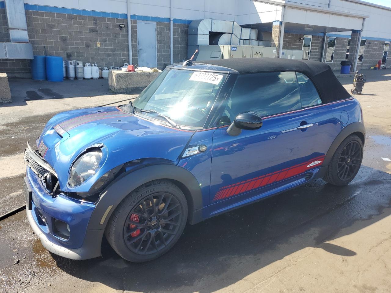 2014 MINI COOPER, VIN WMWMR9C51ET378026 — Front end