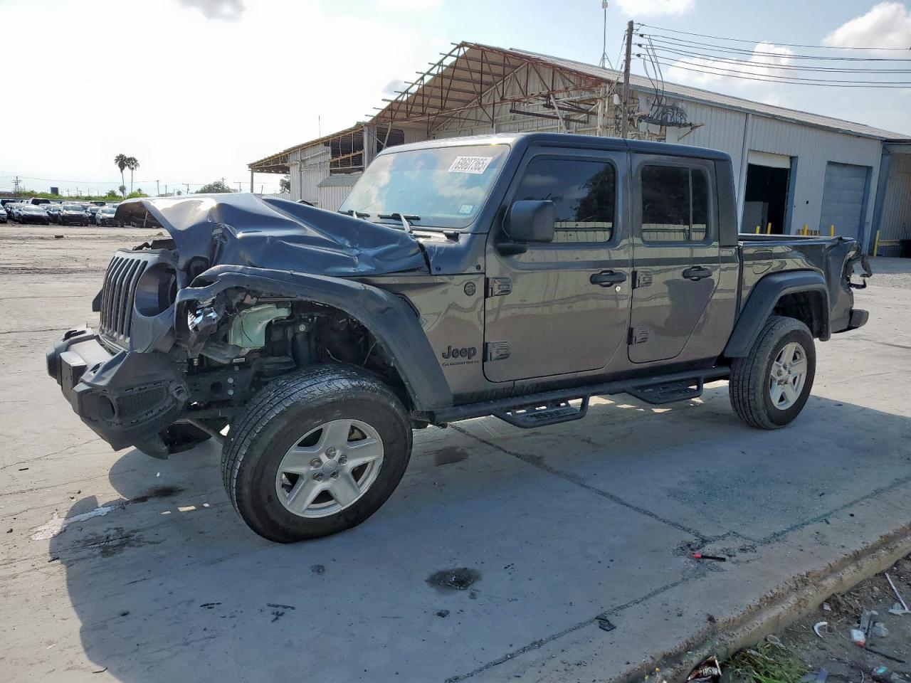 2023 Jeep Gladiator Sport S, VIN 1C6HJTAG2PL523503 — Auction photo