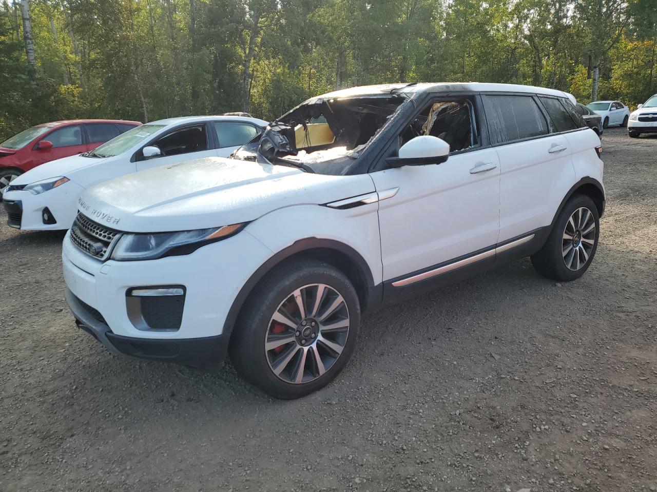 2016 Land Rover Range Rover Evoque HSE, VIN SALVR2BG6GH082709 — Пожар в салоне