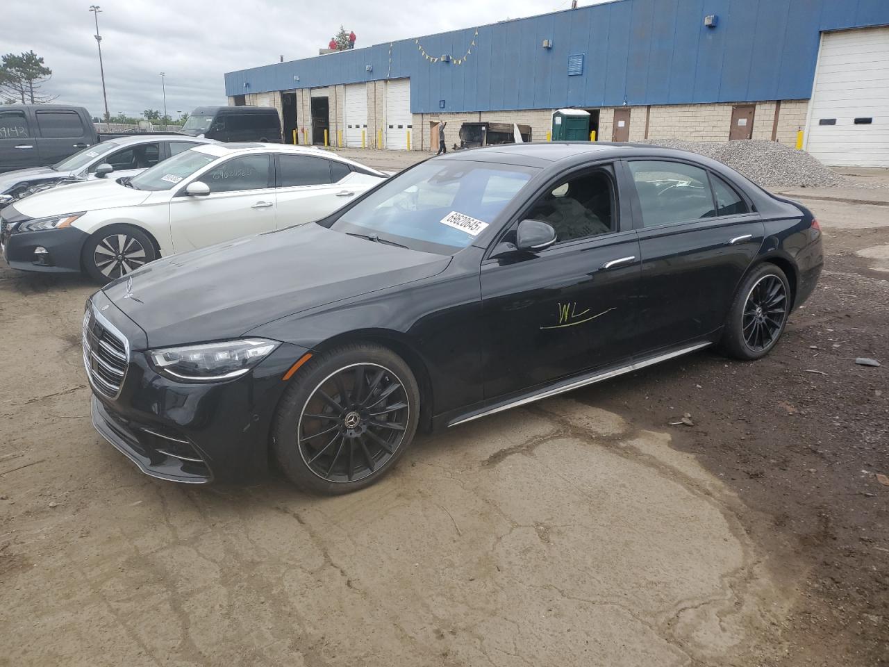 2024 Mercedes-Benz S 580, VIN W1K6G7GB0RA304013 — Water / flood