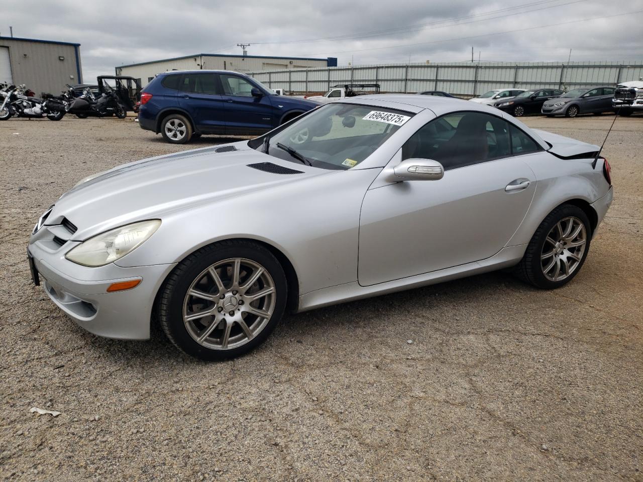 2005 Mercedes-Benz SLK 230/320, VIN WDBWK56F45F052781 — Rear end