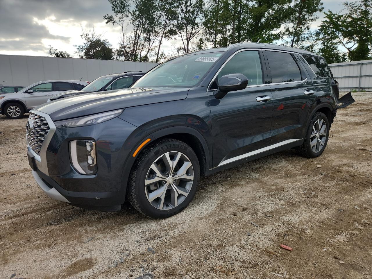 2020 Hyundai Palisade SEL, VIN KM8R4DHE6LU092551 — Rear end