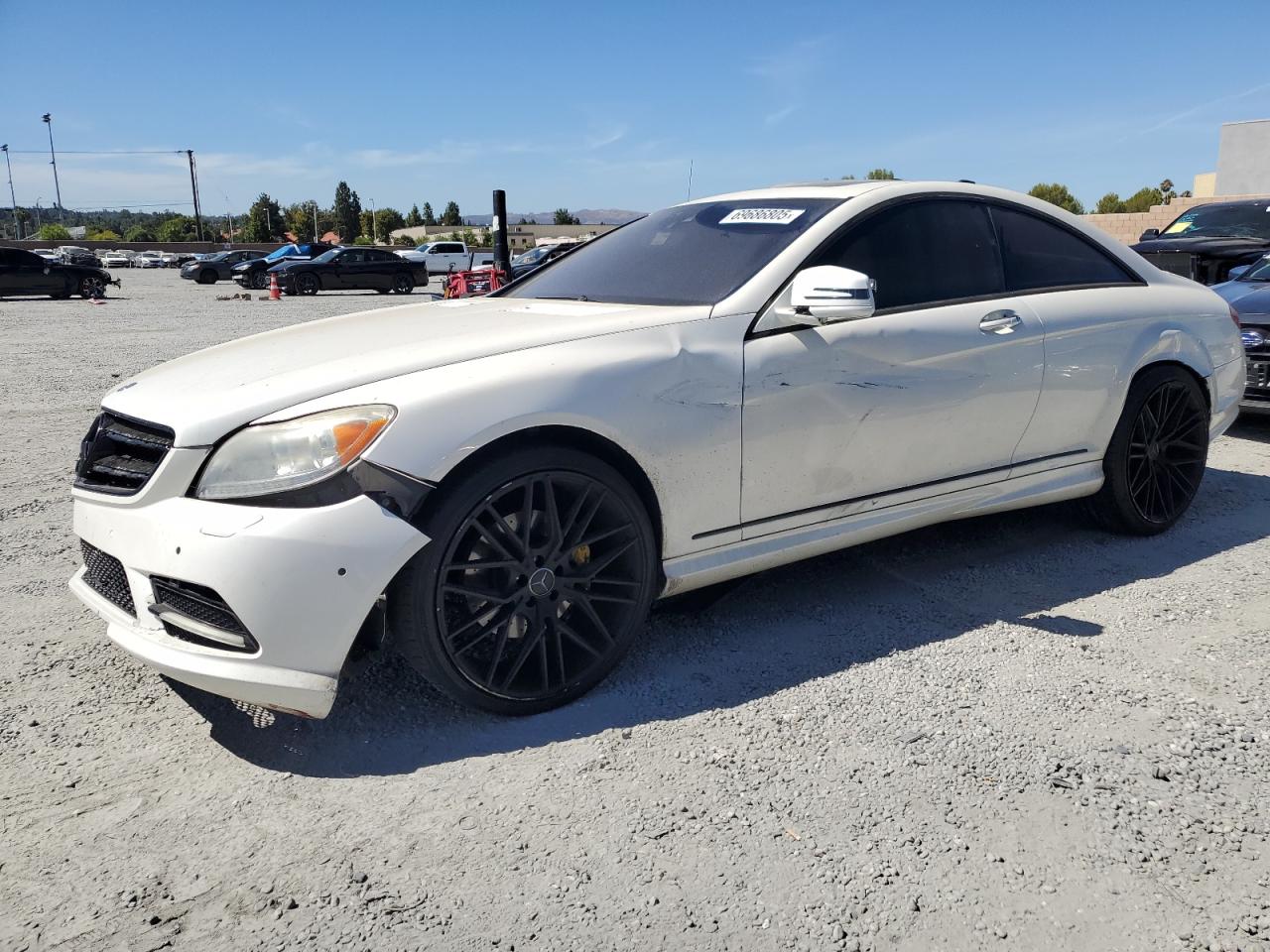 2011 Mercedes-Benz CL 550, VIN WDDEJ9EB5BA026811 — Auction photo