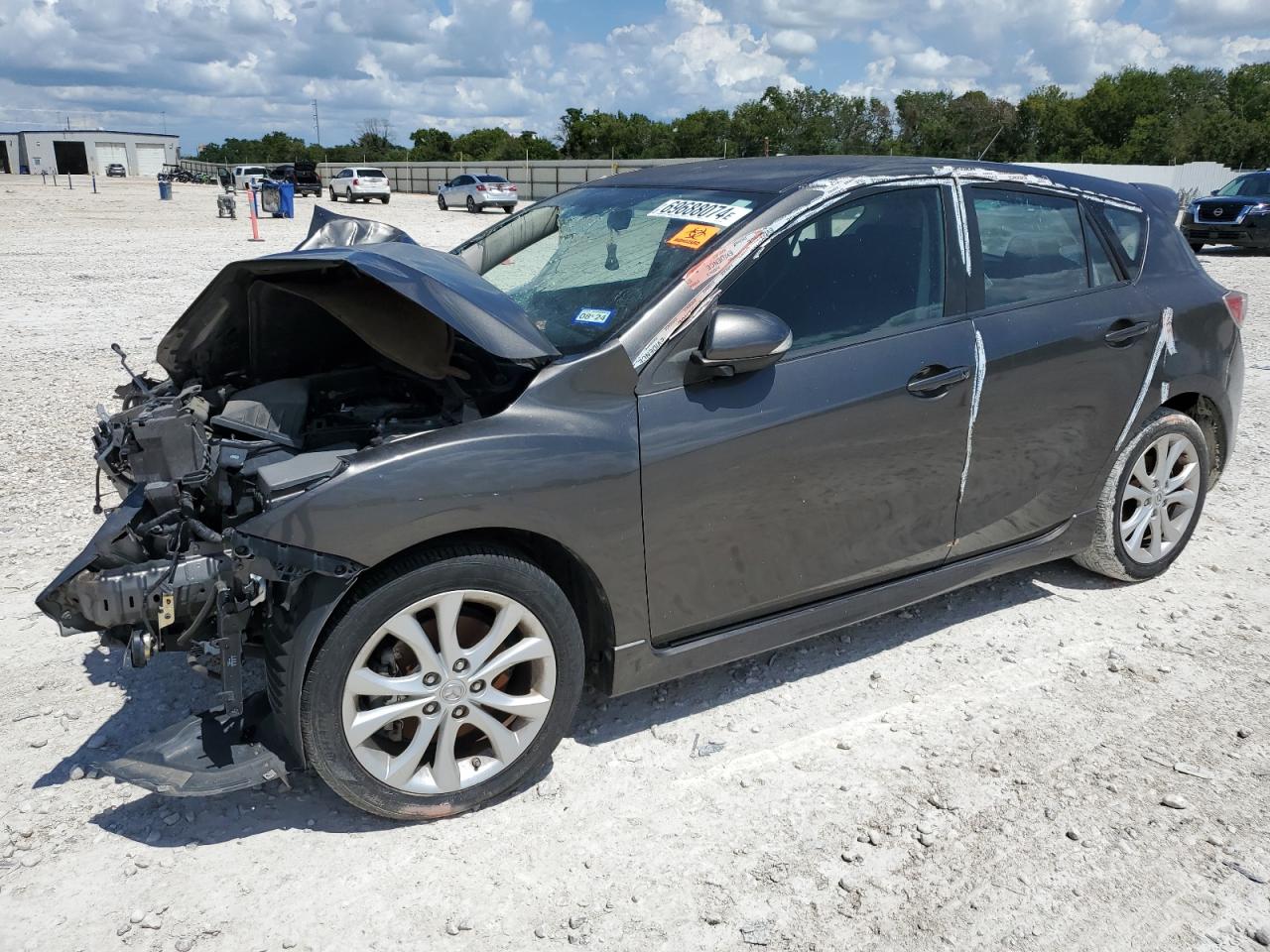 2010 Mazda 3 S Grand Touring, VIN JM1BL1H52A1184746 — Stripped