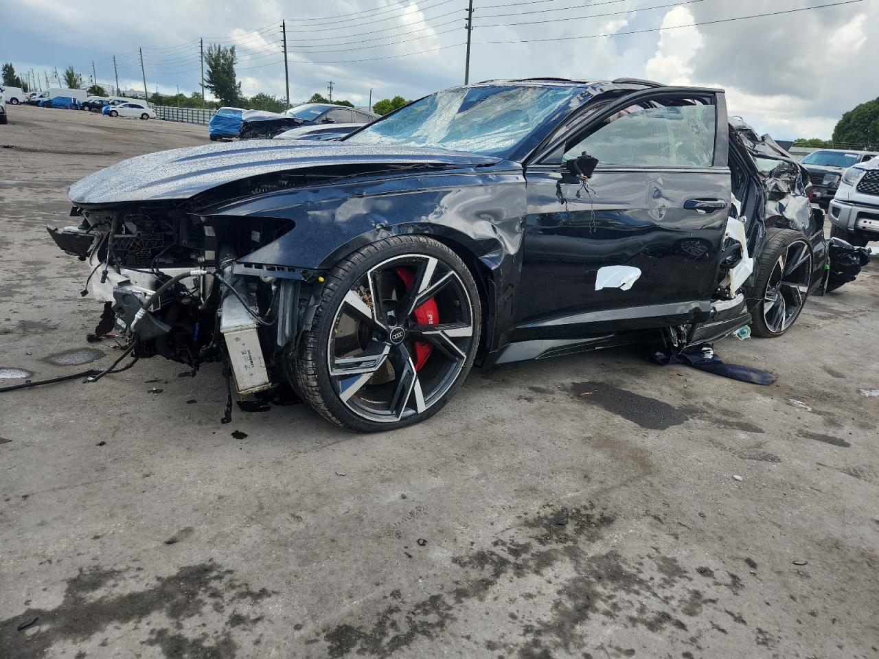 2023 Audi RS 6, VIN WUA1CBF2XPN905233 — Rollover