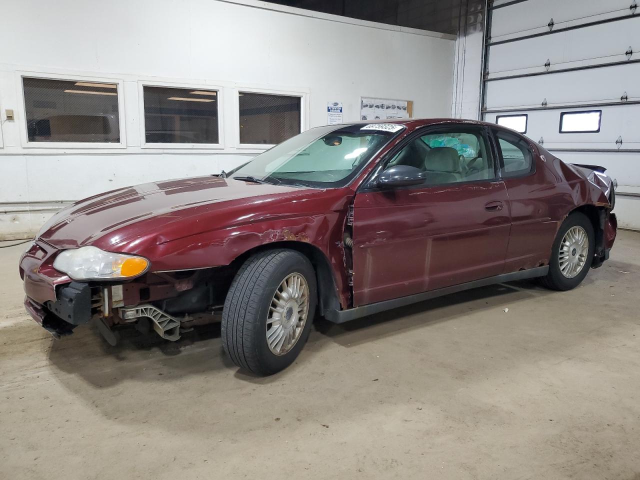2000 Chevrolet Monte Carlo LS, VIN 2G1WW12E9Y9334013 — Front end