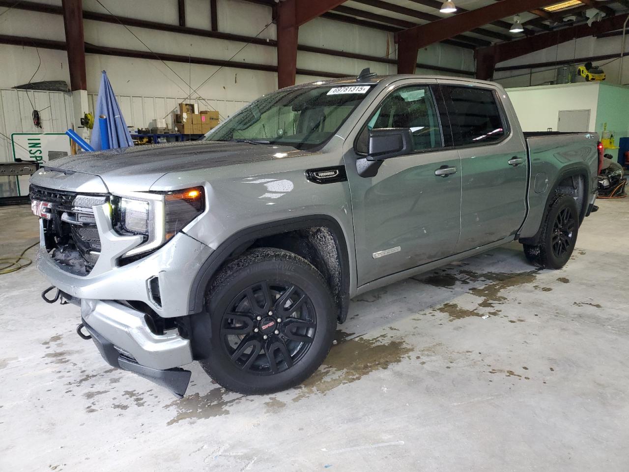2025 GMC Sierra 1500 Elevation, VIN 3GTPUJEK0SG167878 — Front end