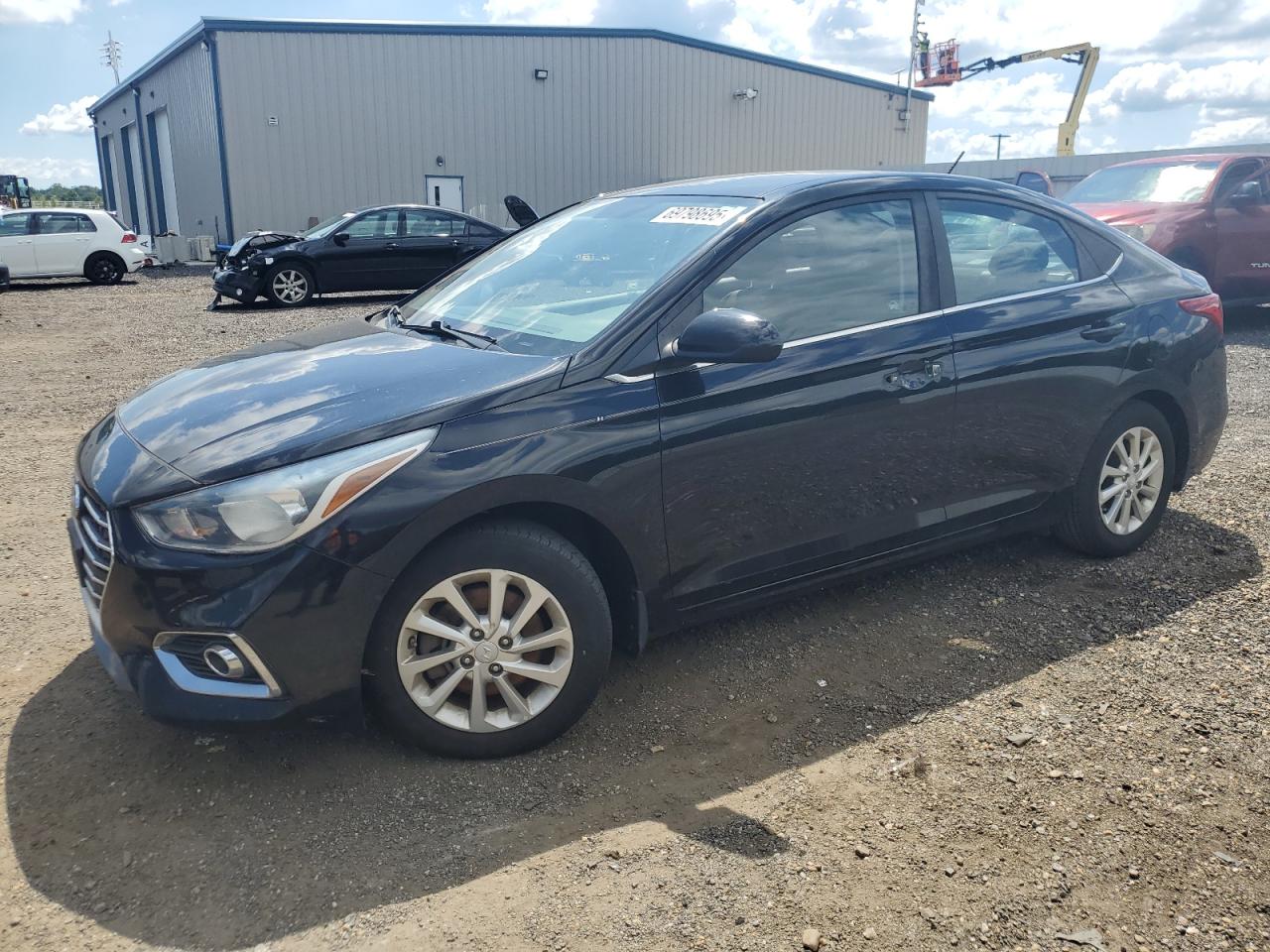 2020 Hyundai Accent SE, VIN 3KPC24A64LE111647 — Undercarriage
