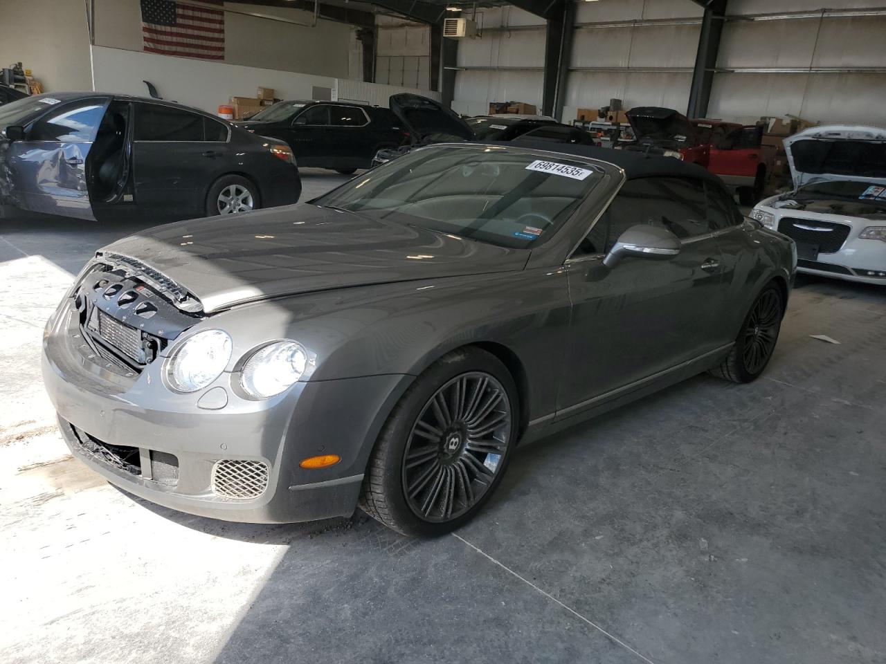 2010 Bentley Continental GT, VIN SCBDP3ZA7AC062816 — Vandalism