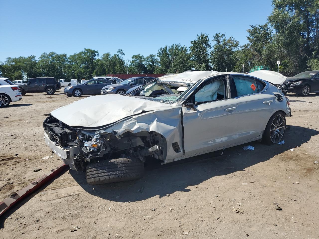 2025 Genesis G70 2.5T, VIN KMTG34SCXSU157925 — All over