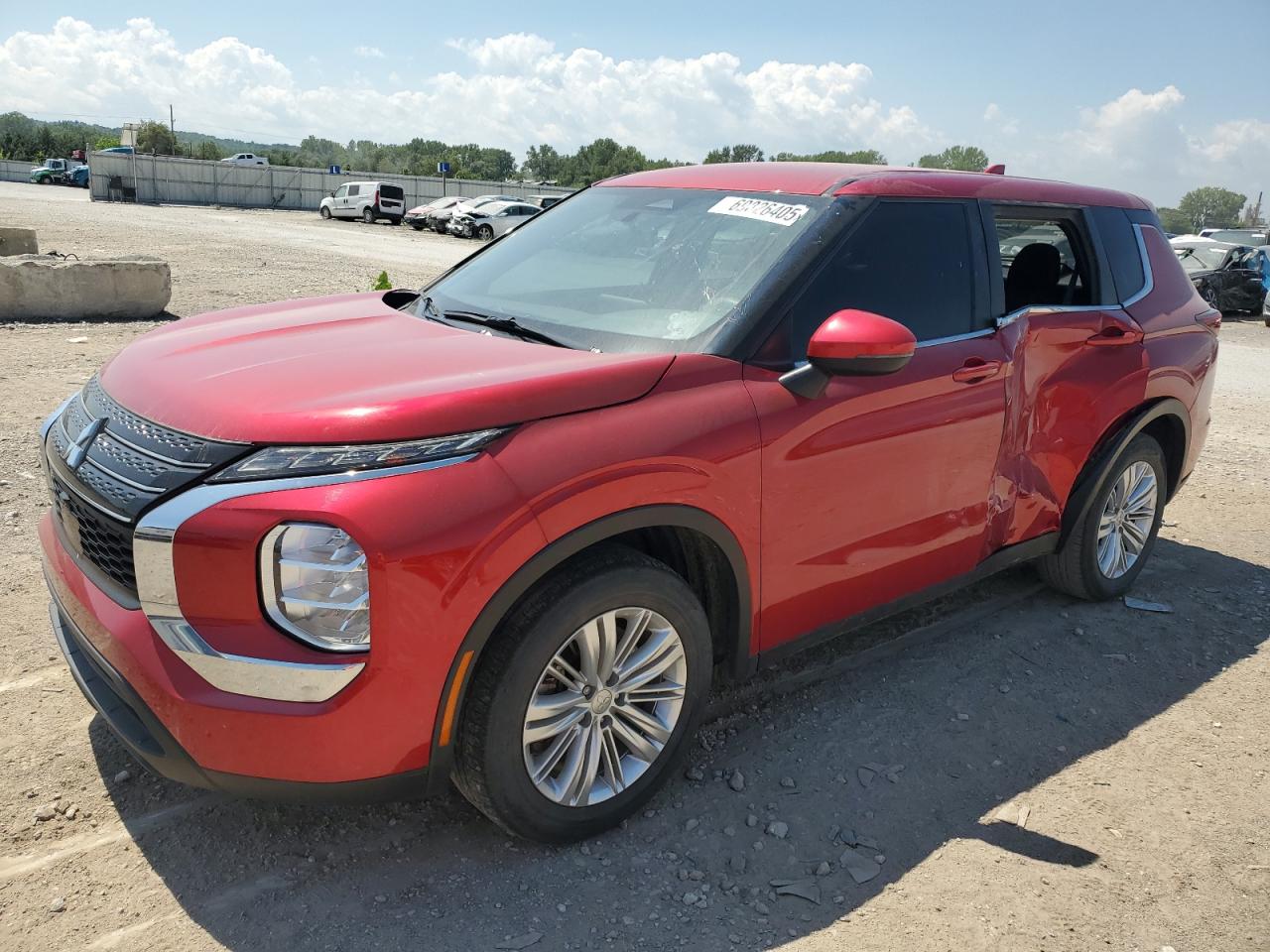 2023 Mitsubishi Outlander ES, VIN JA4J3TA84PZ010015 — Side