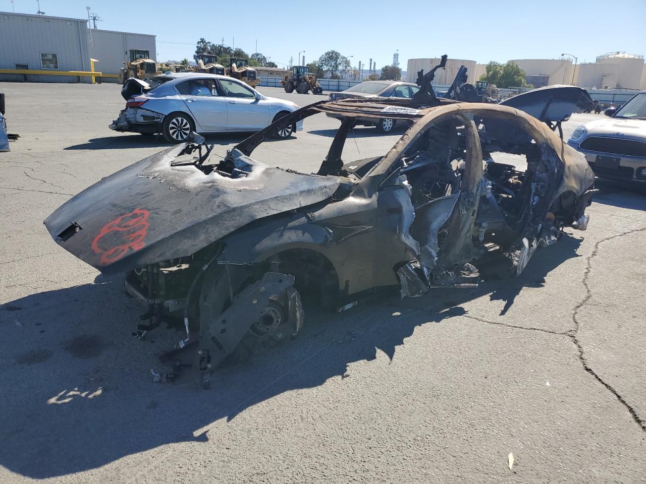 2015 Mercedes-Benz S 550, VIN WDDUG8CB7FA092600 — Vandalism