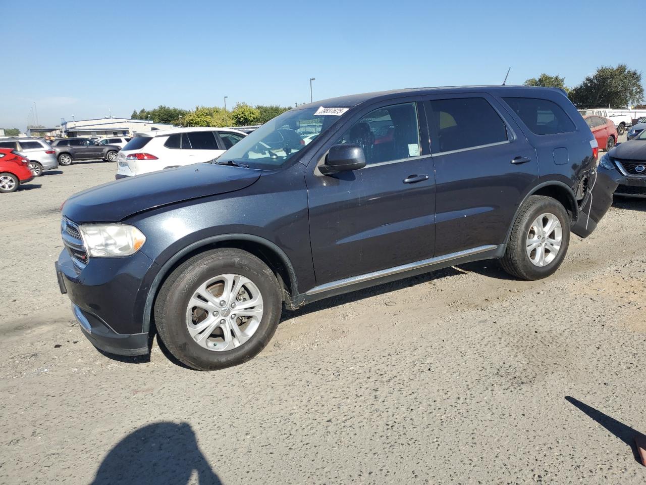 2013 Dodge Durango SXT, VIN 1C4RDHAG4DC683024 — Rear end