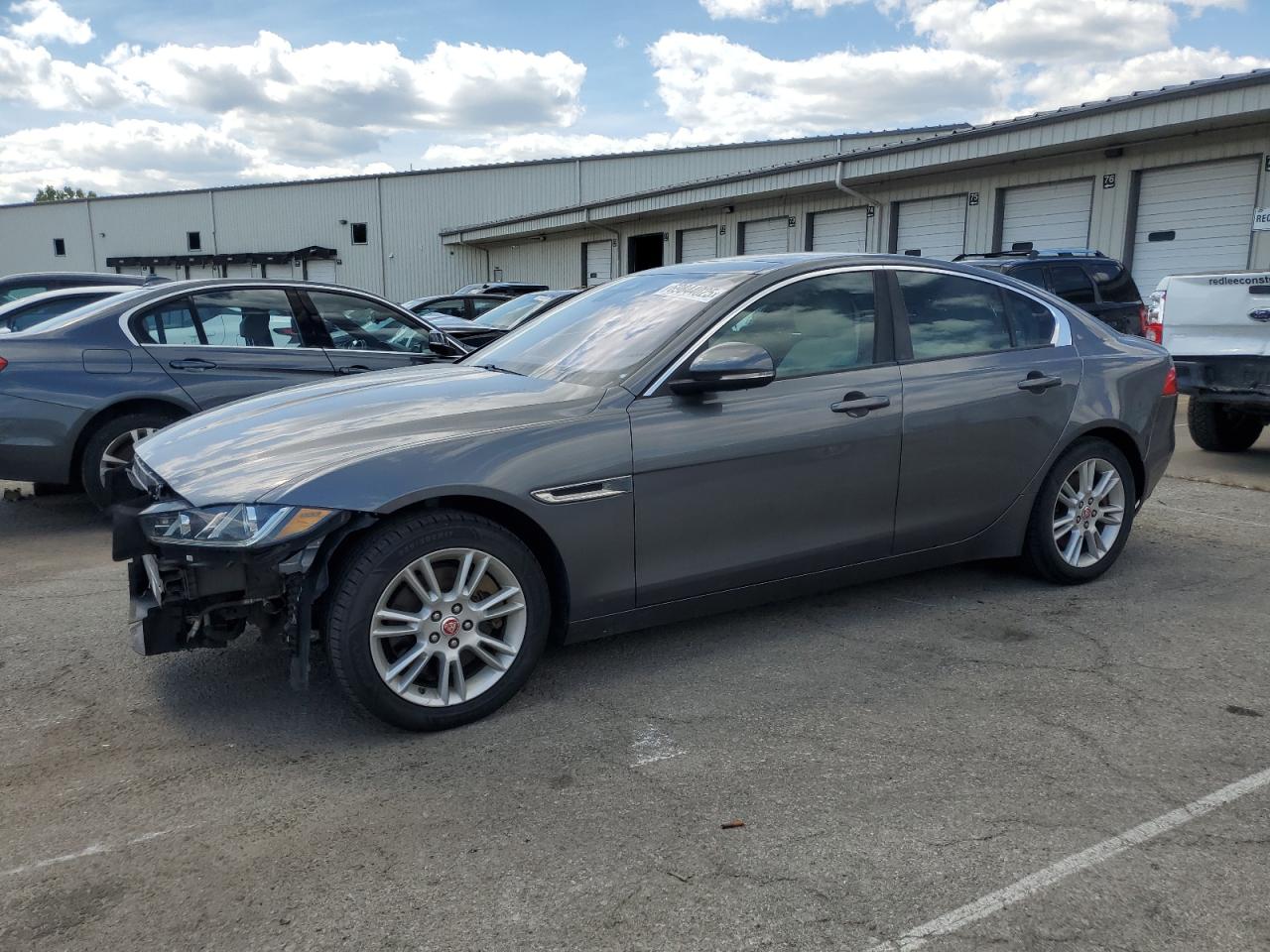 2018 Jaguar XE 25t Premium, VIN SAJAJ4FX5JCP21381 — Front end