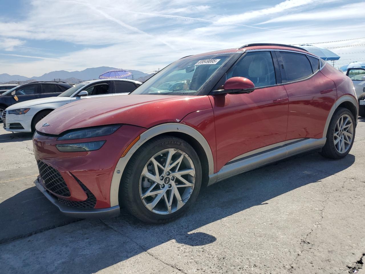 2023 Genesis GV60 Advanced, VIN KMUKCDTC5PU014005 — Front end