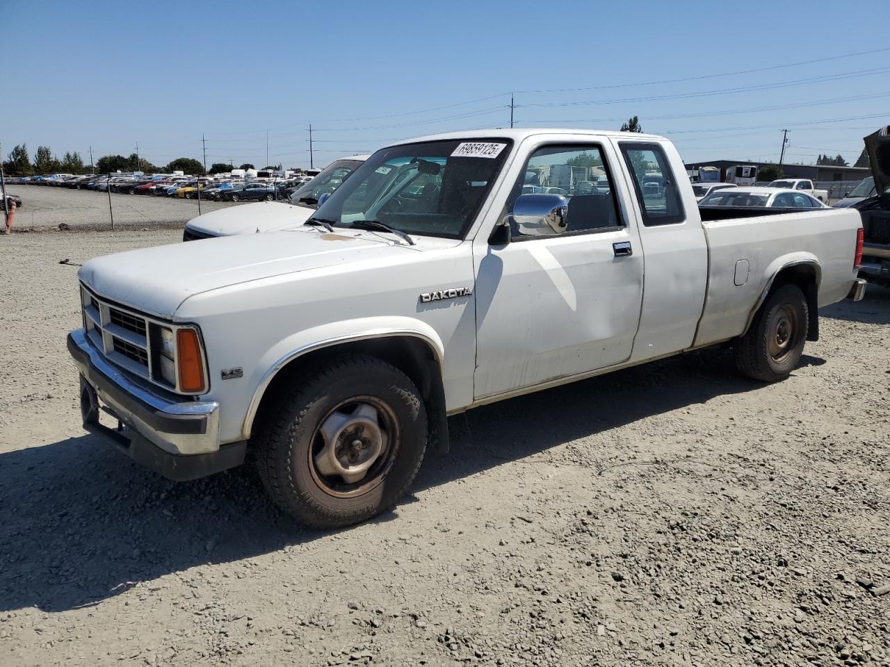 1990 Dodge Dakota, VIN 1B7GL23XXLS708226 — Вандализм