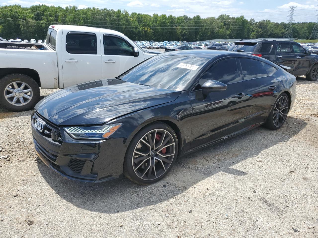 2020 Audi S7 Prestige, VIN WAUSFAF25LN091048 — Зад