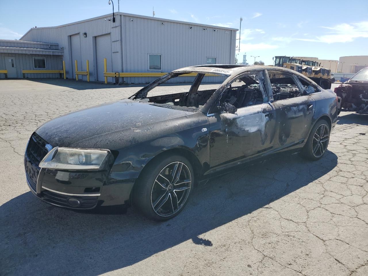 2007 Audi A6, VIN WAUDV94F67N108364 — Пожар в салоне