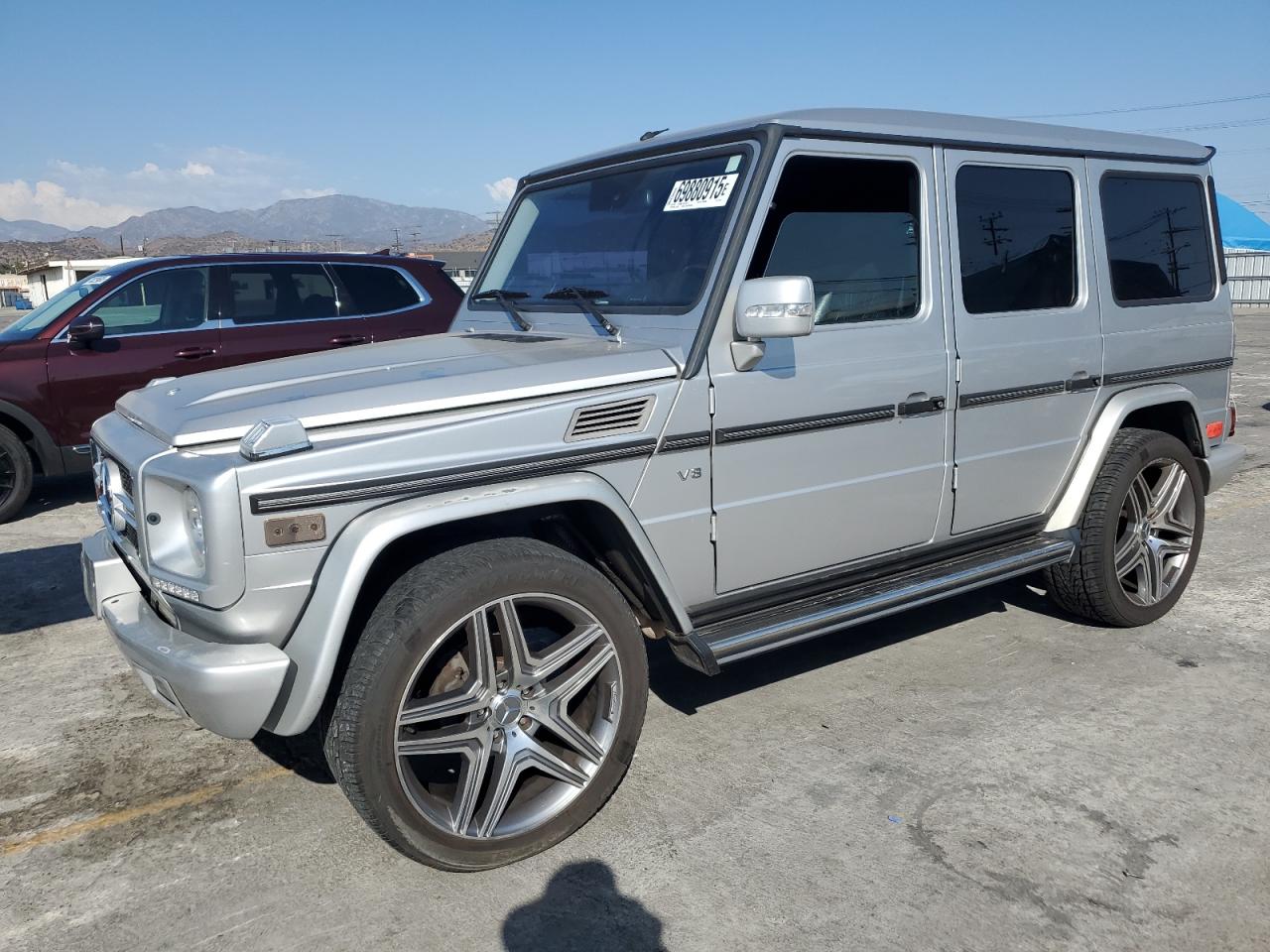 2004 Mercedes-Benz G 500, VIN WDCYR49E14X147448 — Rear end