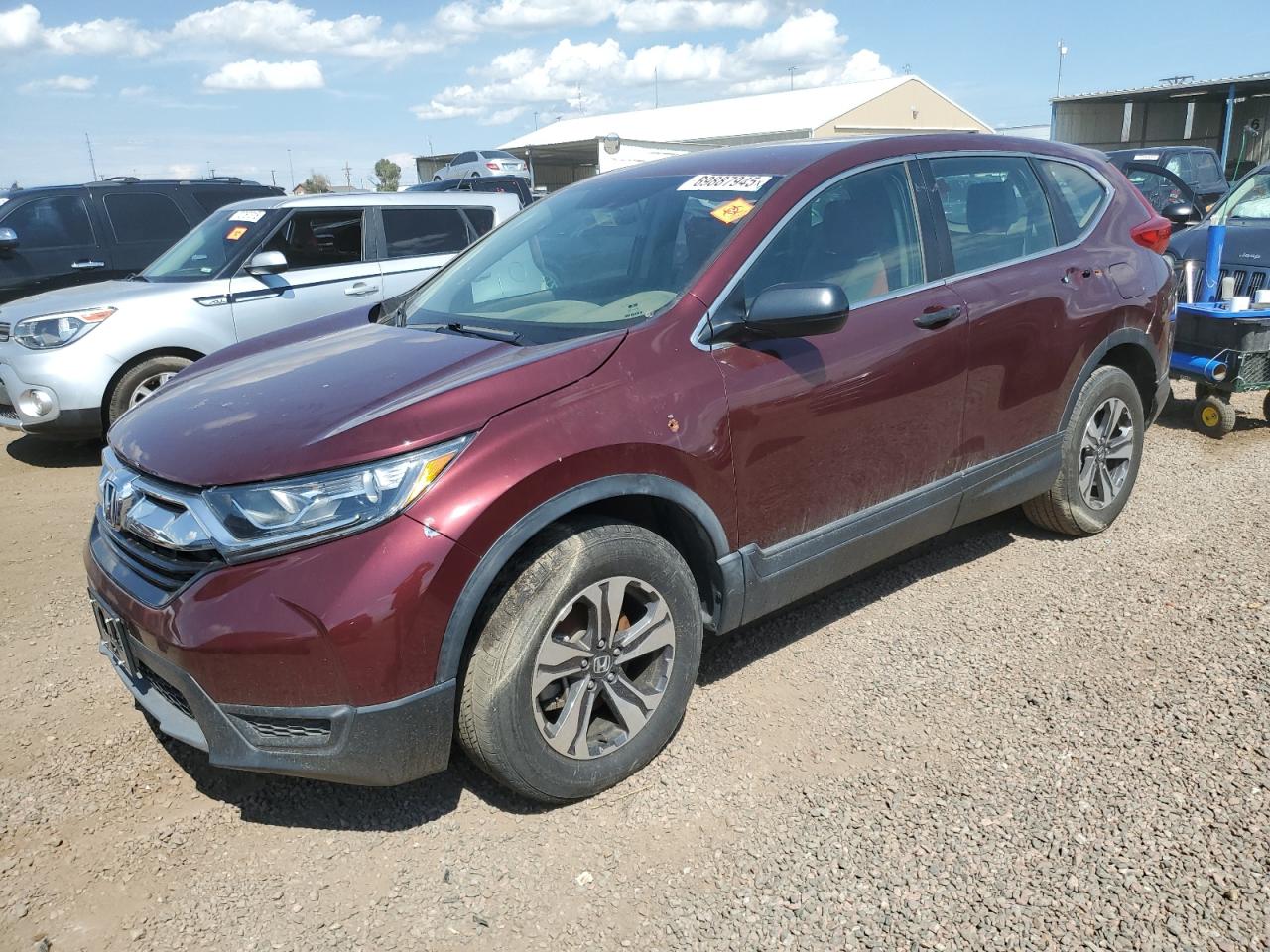 2018 Honda CR-V LX, VIN 2HKRW6H3XJH209239 — Biohazard / chemical