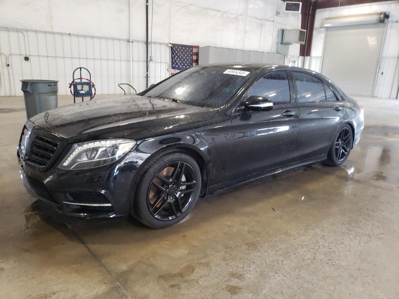 2015 Mercedes-Benz S 550, VIN WDDUG8FB4FA165935 — Water / flood
