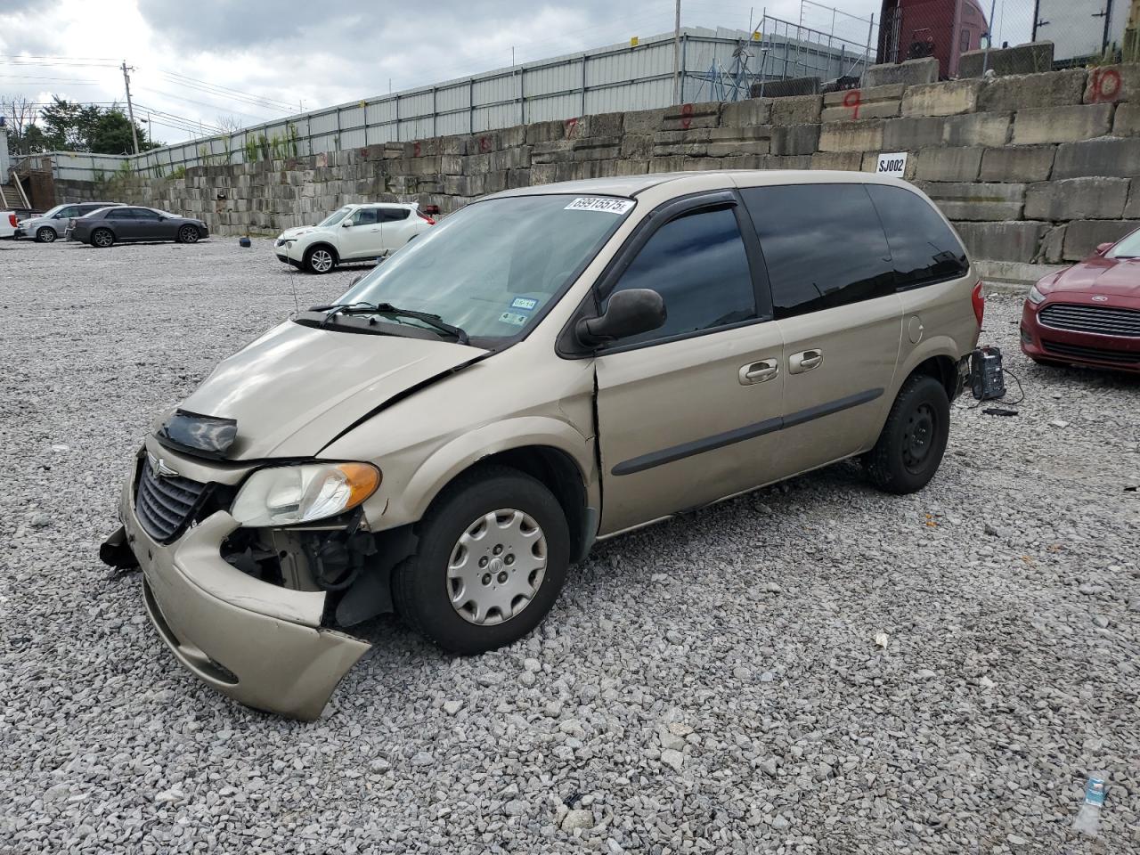 2003 Chrysler Voyager LX, VIN 1C4GJ45393B113301 — Перед