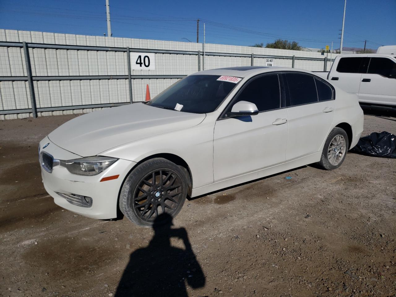 2014 BMW 3 Series 328i, VIN WBA3A5G50ENP27753 — Vandalism