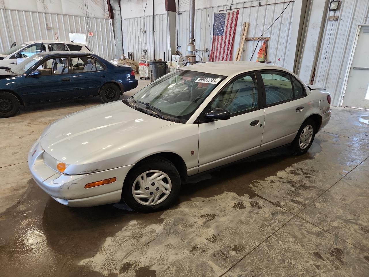 2002 Saturn SL, VIN 1G8ZF52892Z193411 — Rear end