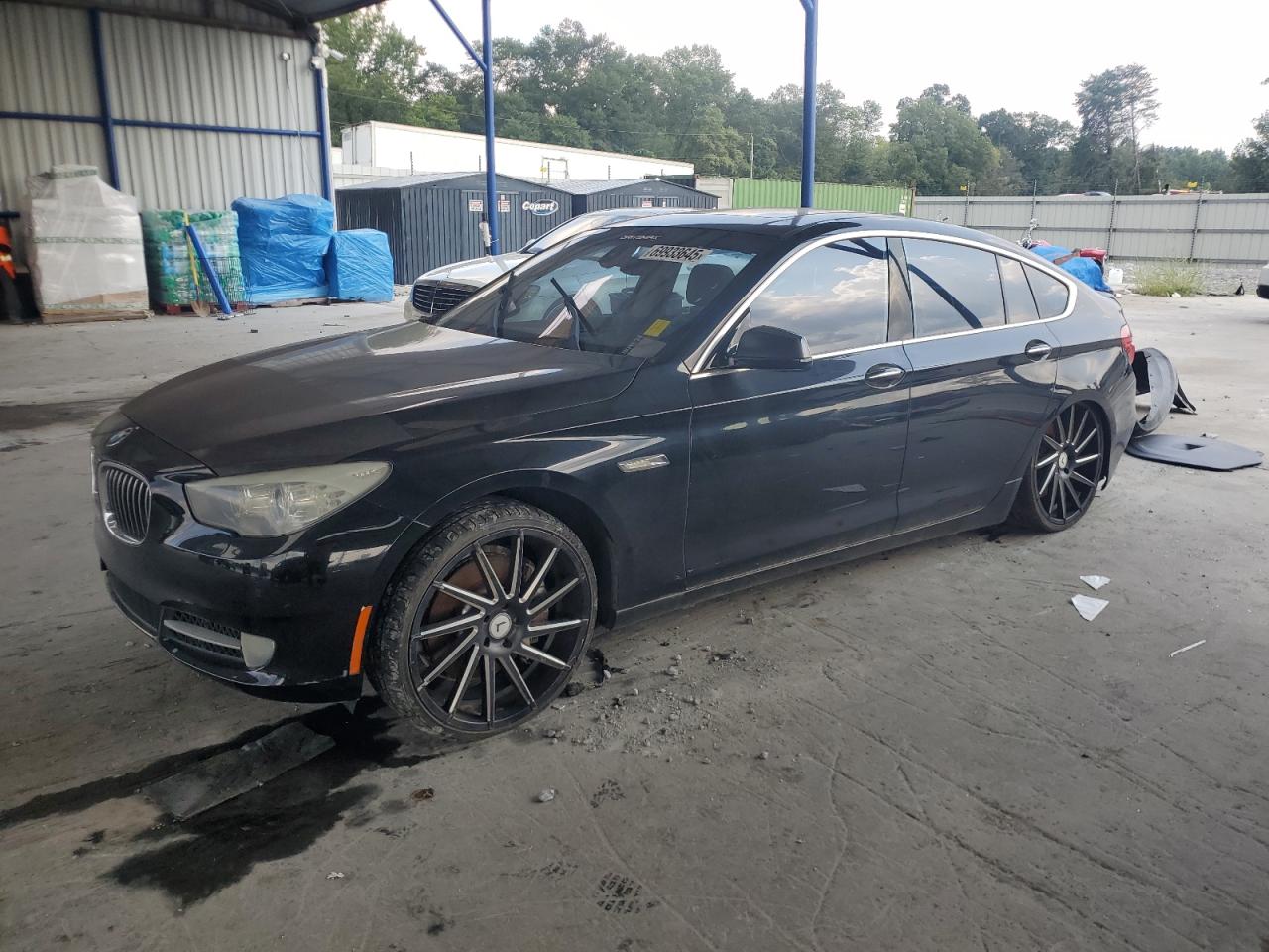 2011 BMW 5 Series 550i Gran Turismo, VIN WBASN4C56BC209976 — Undercarriage