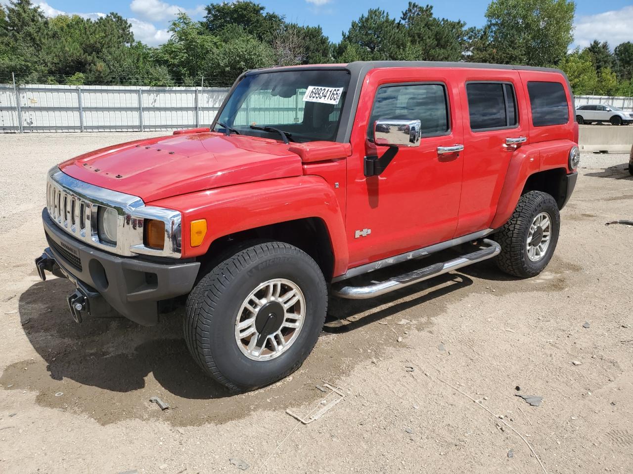 2006 Hummer H3, VIN 5GTDN136968293540 — Vandalism