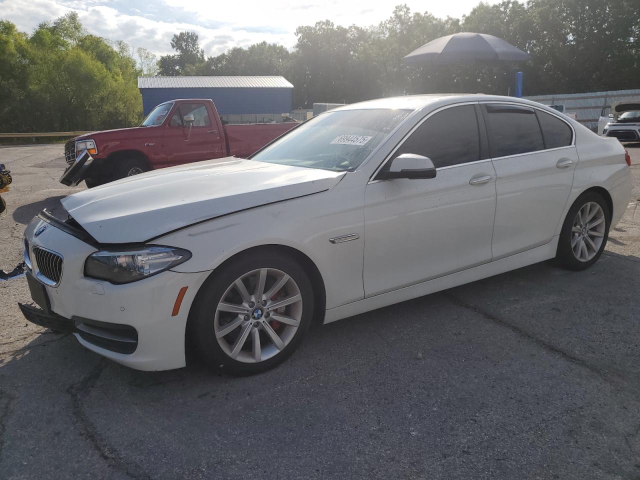 2014 BMW 5 Series 535i, VIN WBA5B1C58ED480122 — Front end