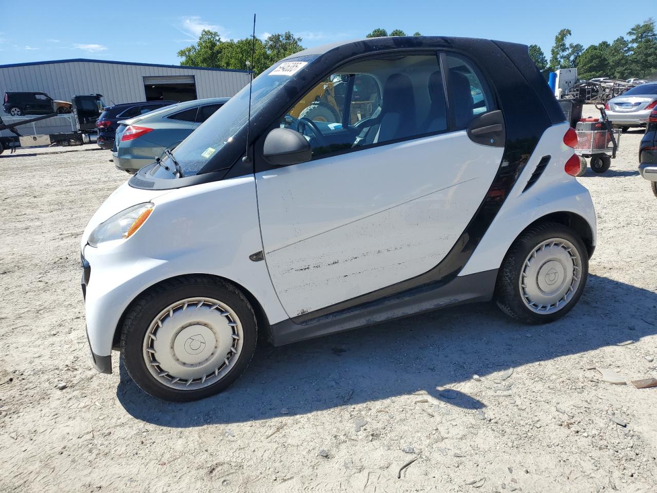 2015 Smart fortwo Passion, VIN WMEEJ3BA6FK796116 — Water / flood