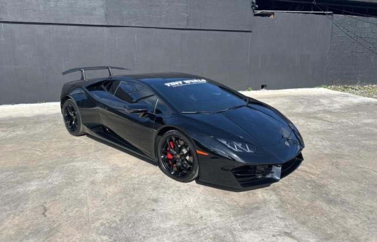 2018 Lamborghini Huracan LP 580-2, VIN ZHWUC2ZF6JLA10389 — Prior damage history